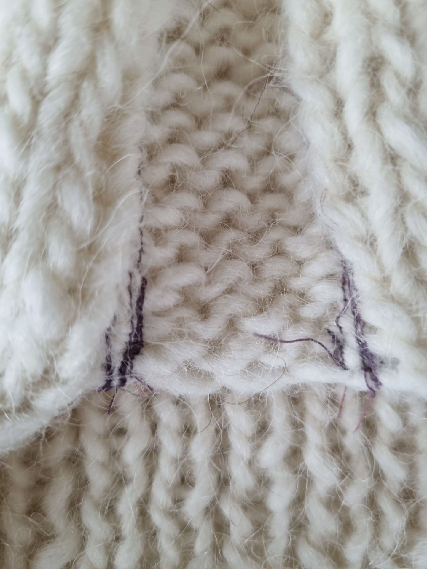 Omepele huolellisesti, useaan kertaan ja ihan päähän asti, ettei työ lähde purkautumaan!